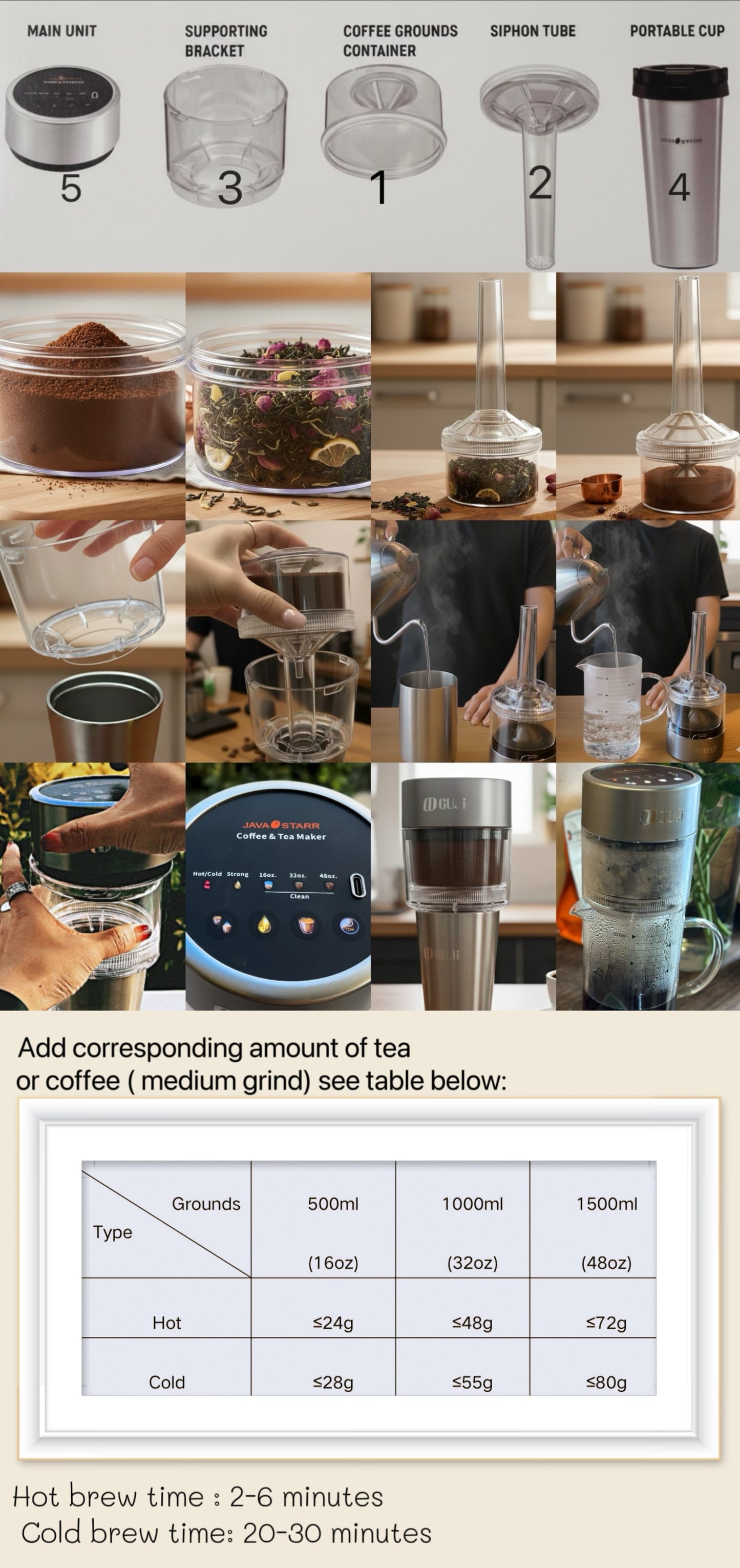 Siphone Vacuum Coffee&Tea Brewer