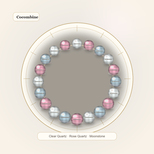Love Intention Crystal Bracelet by Cocombine